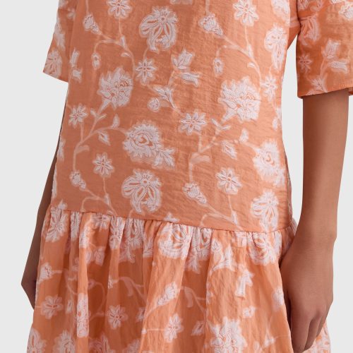 BT 224545MV BRYCE DRESS MELON DETAIL