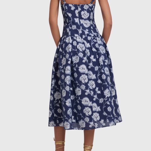 BT 22544MV ABERNATHY DRESS NAVY BACK