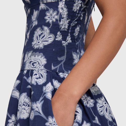 BT 22544MV ABERNATHY DRESS NAVY DETAIL