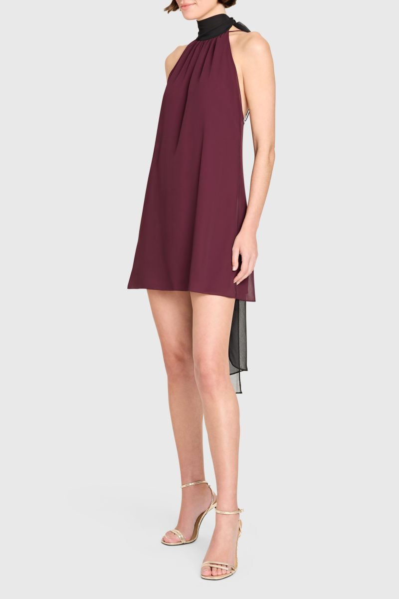 CHMO 22534 Manoella Dress Wine Black B