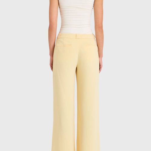 CI 40098 SADDLER PANT CORNSILK BACK