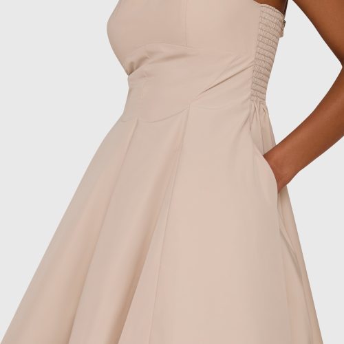 GA 22562 BELLAIR DRESS CHALK DETAIL