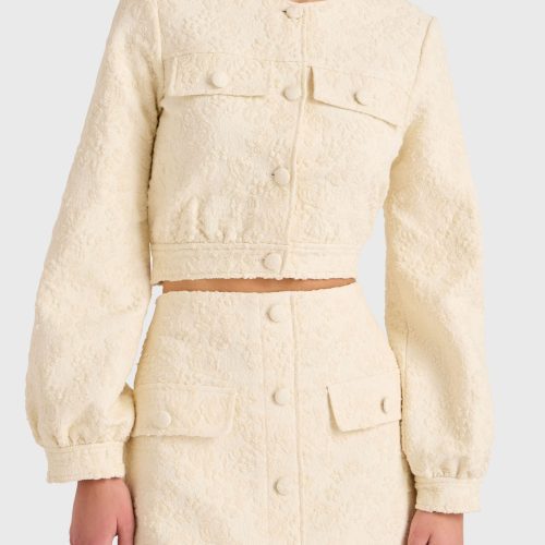 JQ 32267AMT BELLO JACKET MUSLIN DETAIL