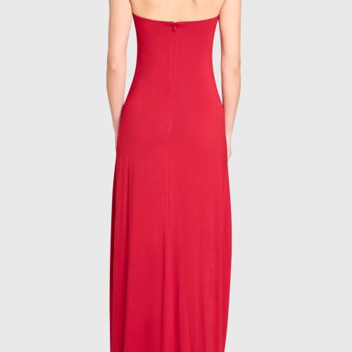 J 22639NP SALDANA DRESS CARNELIAN BACK