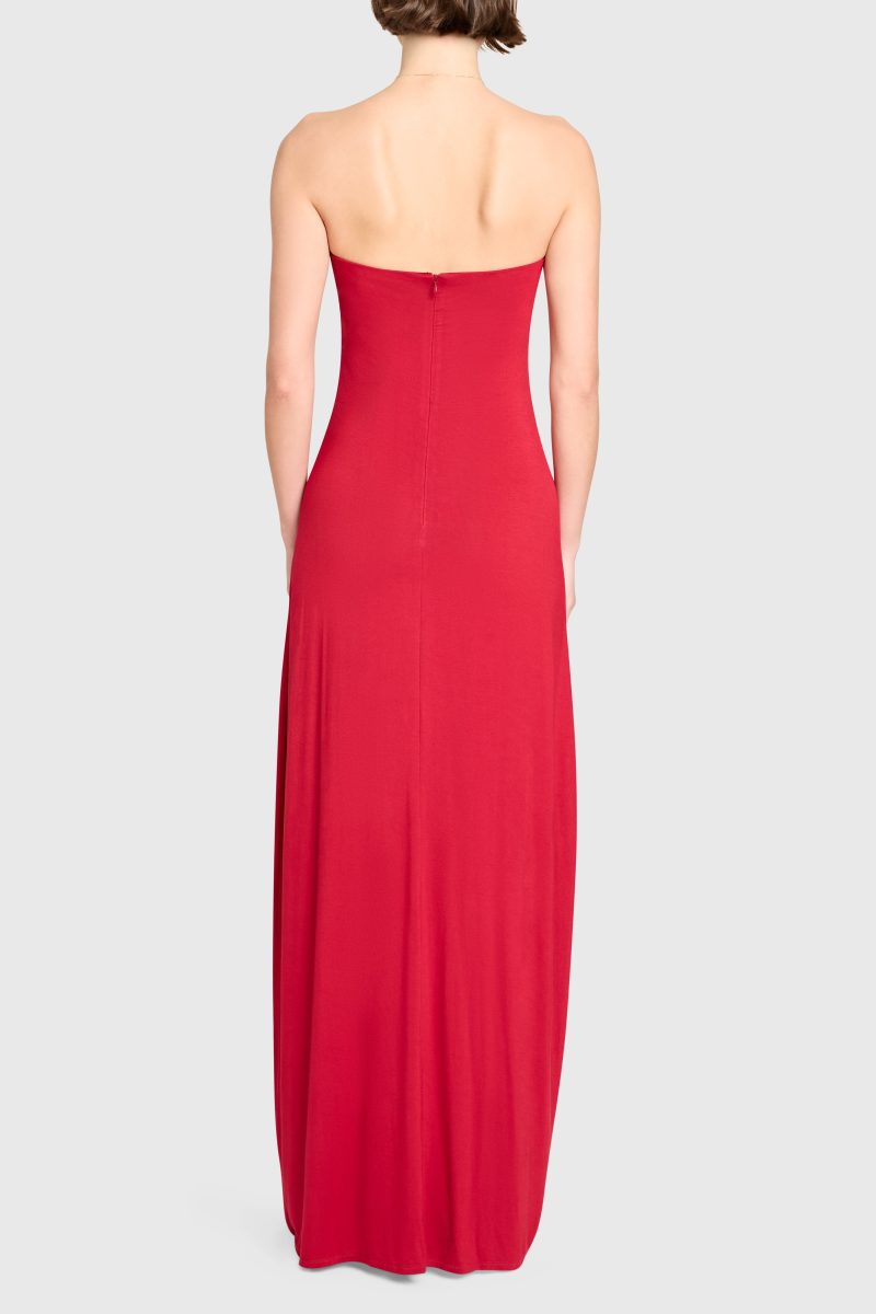 J 22639NP SALDANA DRESS CARNELIAN BACK