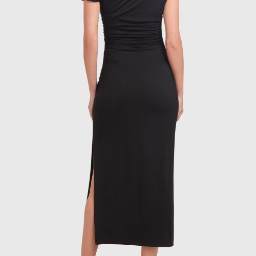 J 22780 JENNAN DRESS BLACK BACK