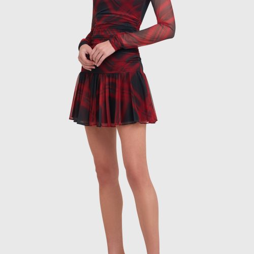 ME 22579IV RUMI DRESS IVY PLAID A