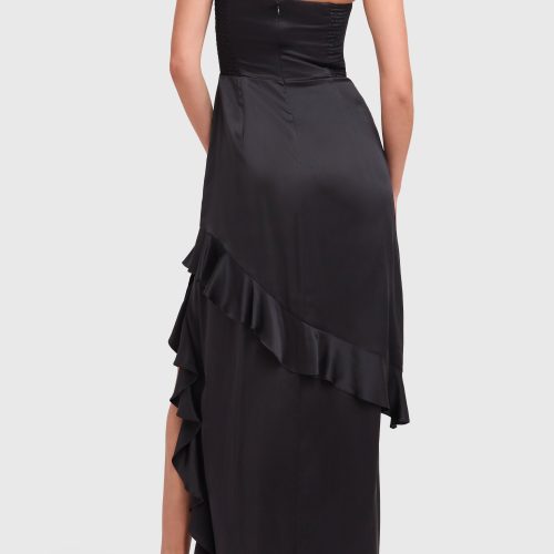 SC 22318 MAGNOLIA SILK MAXI BLACK BACK