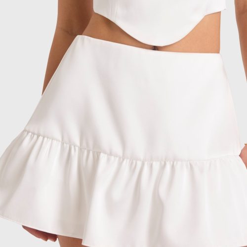 SN 4467 Gabbie Skort White 043