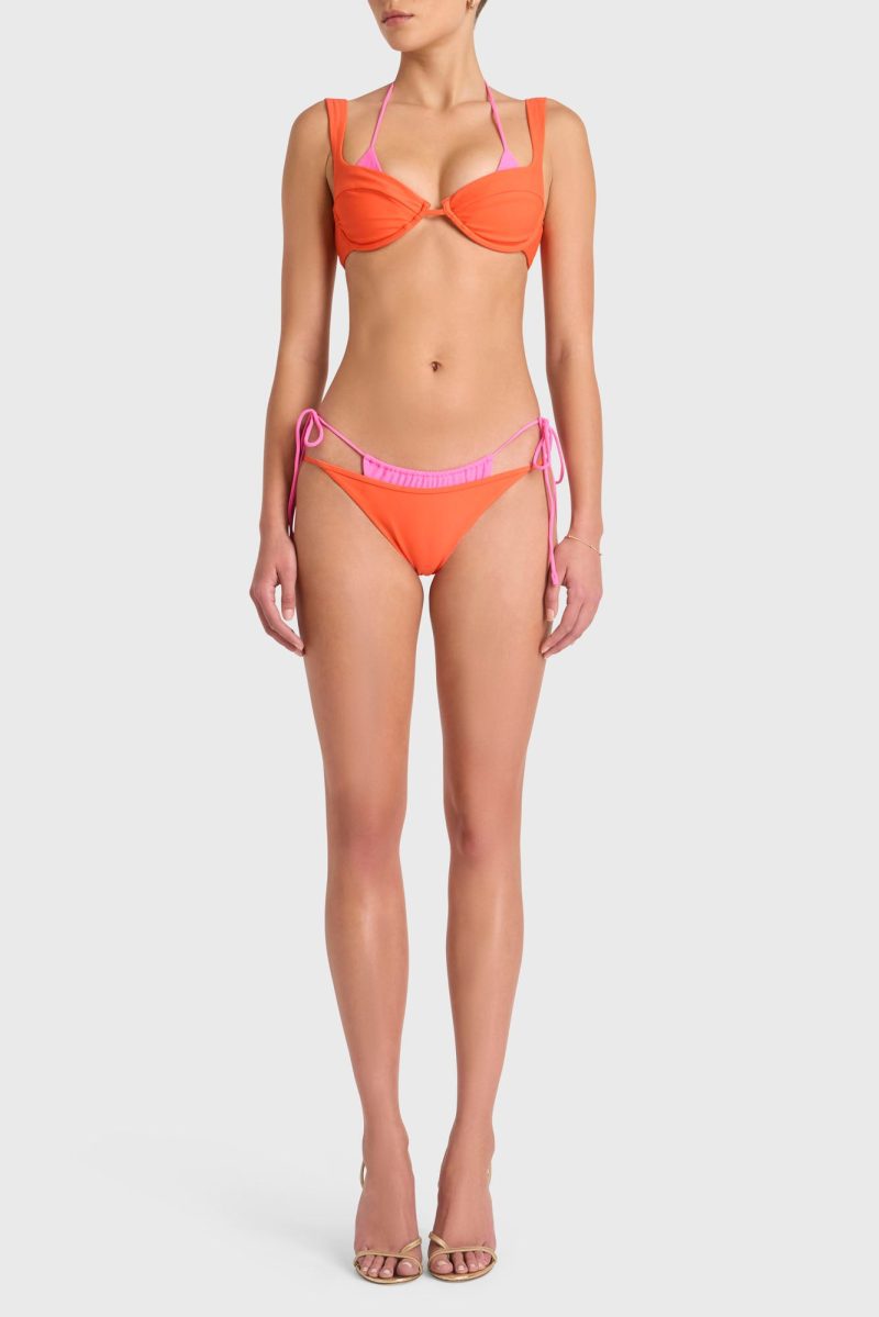 SWM 8403 CBK Lazio Bikini Bottom CrimsonSHPink 028