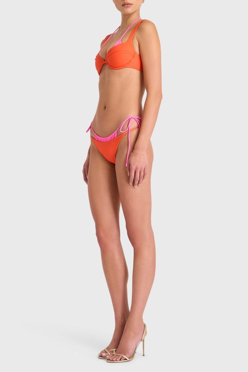 SWM 8403 CBK Lazio Bikini Bottom CrimsonSHPink 036