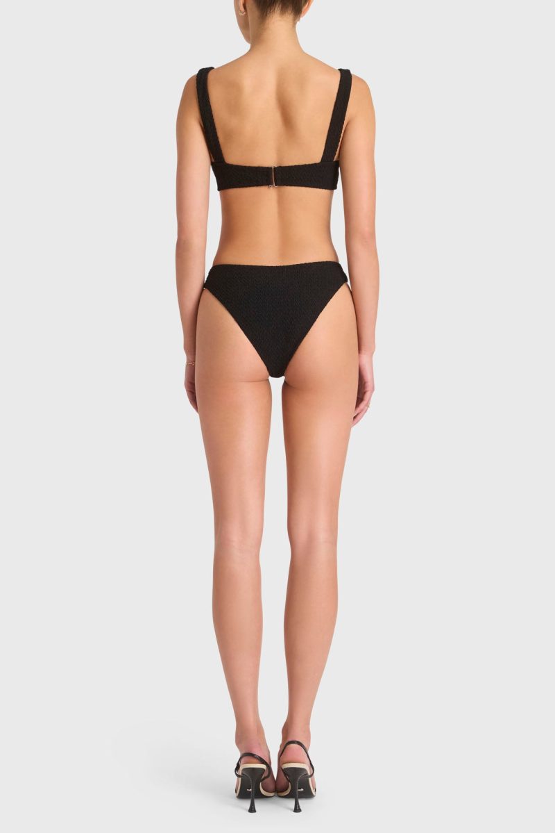 SWM 8405 PU Anouk Bikini Bottom Black BACK