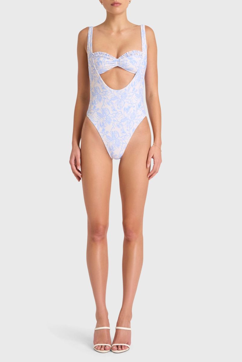 SWM 8502 Siclia One Piece Tolie Print A