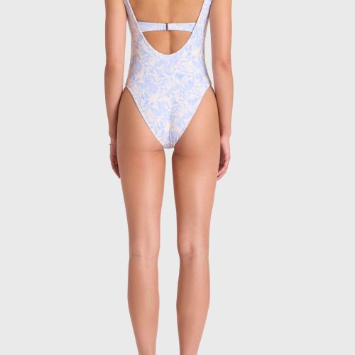 SWM 8502 Siclia One Piece Tolie Print BACK