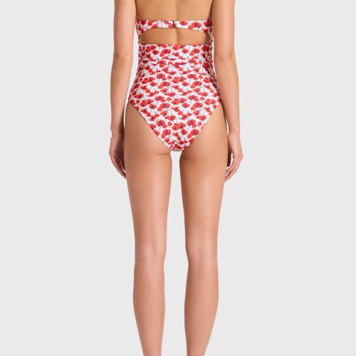 SWM 8505 PF Seneca One Piece Poppy Print BACK